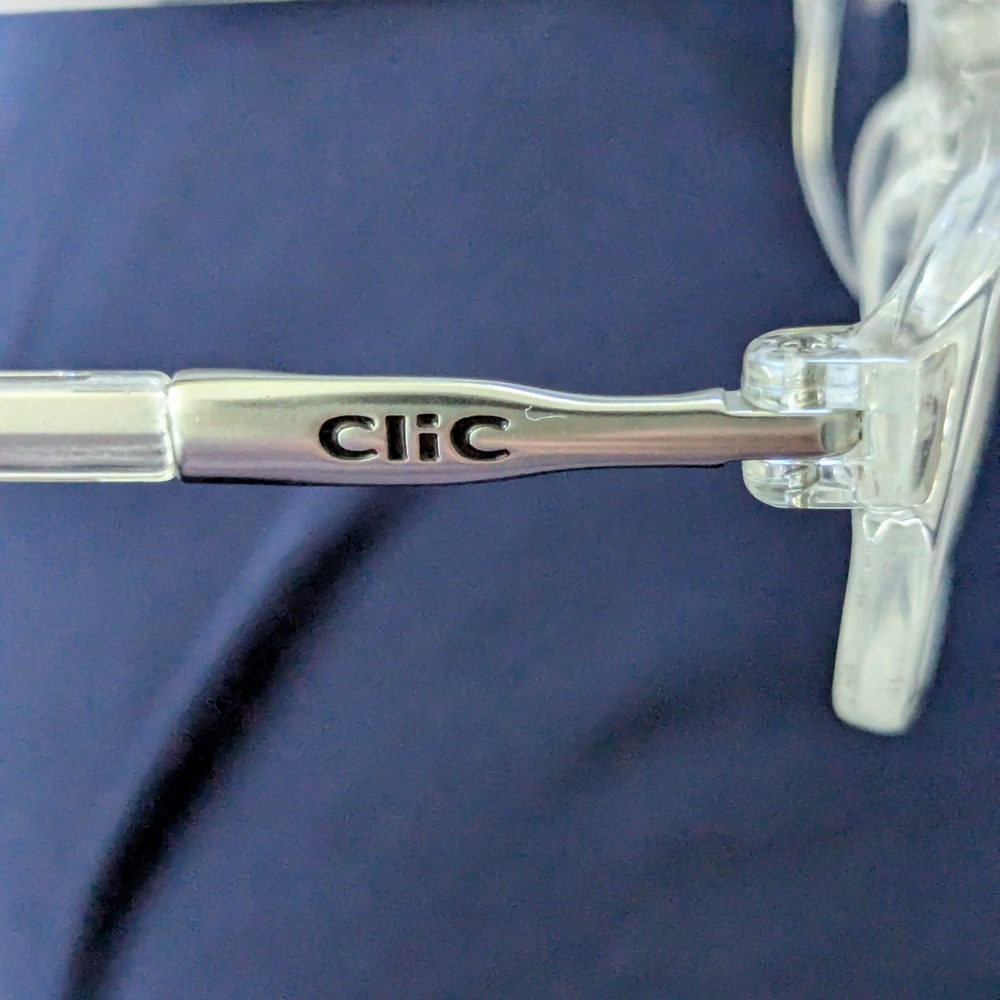 Silver and Clear Women's Glasses